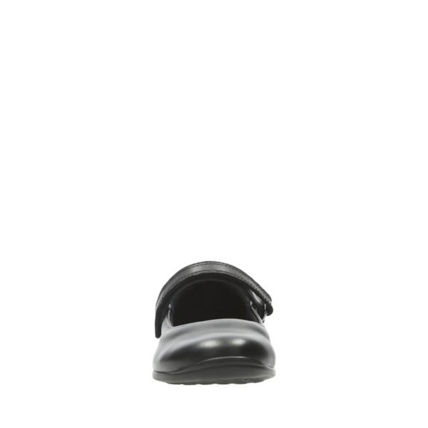 Clarks Girls Jamie Star Toddler School Shoes Black | CA-5734980